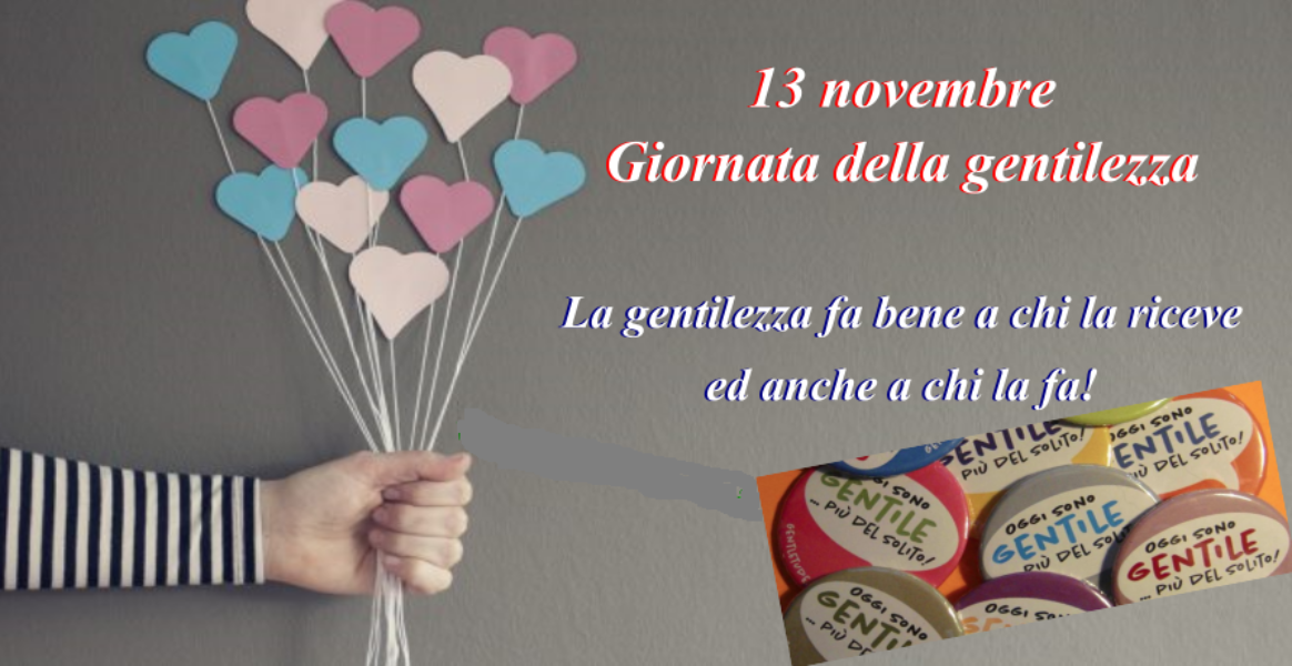 13 Novembre - Giornata Mondiale della Gentilezza